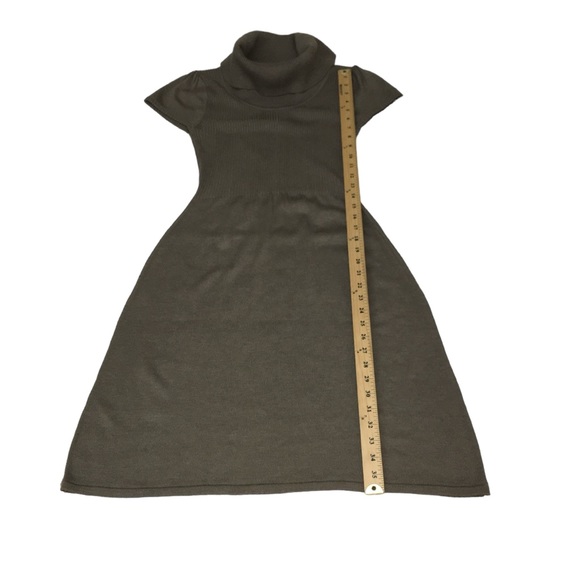 Calvin Klein Brown Cowl Neck Sweater Dress - Women’s Medium - Picture 6 of 15